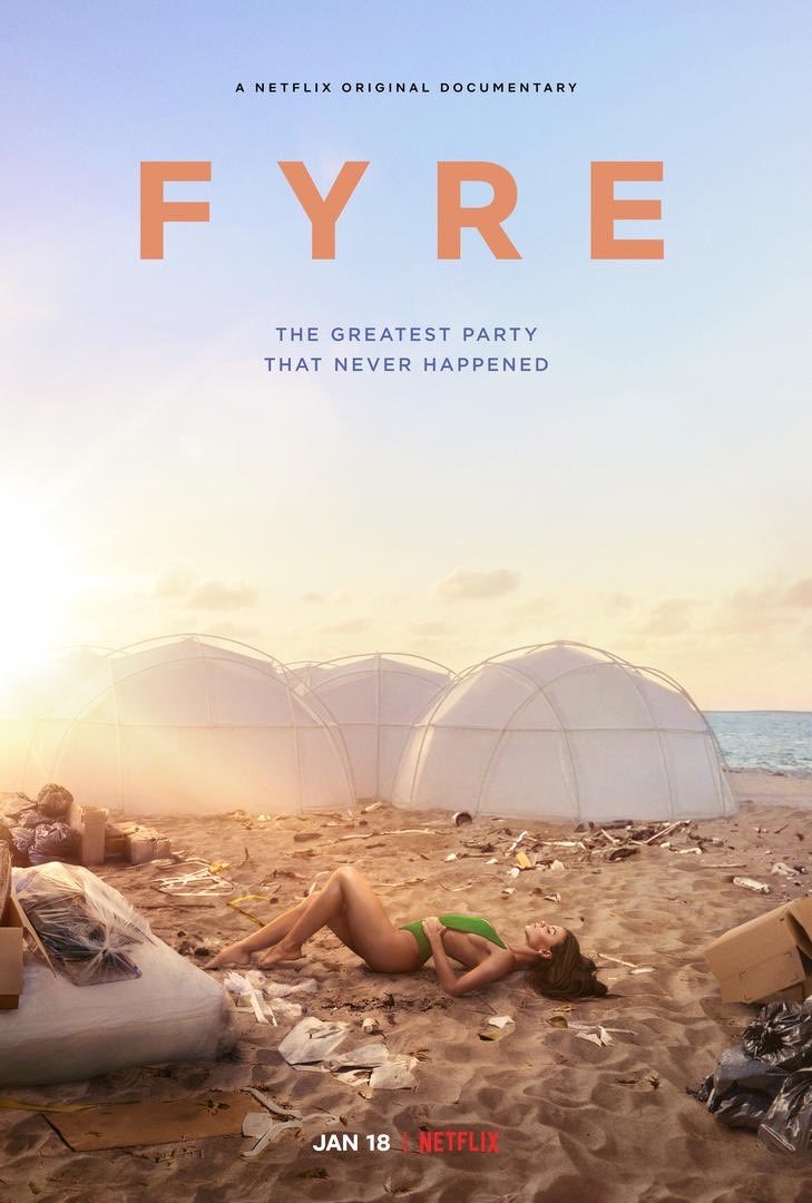 This is a great documentary about the scam fraud Fyre Festival.

IG models and hopes of seeing Ja Rule and Blink 182 somehow lured in dumb rich kids who got conned.
#iweb3 #hive-113761 #movie