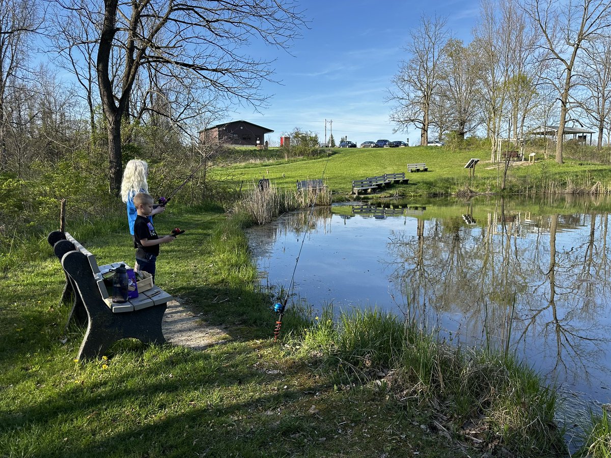 Perfect day to break a new pole in 🎣