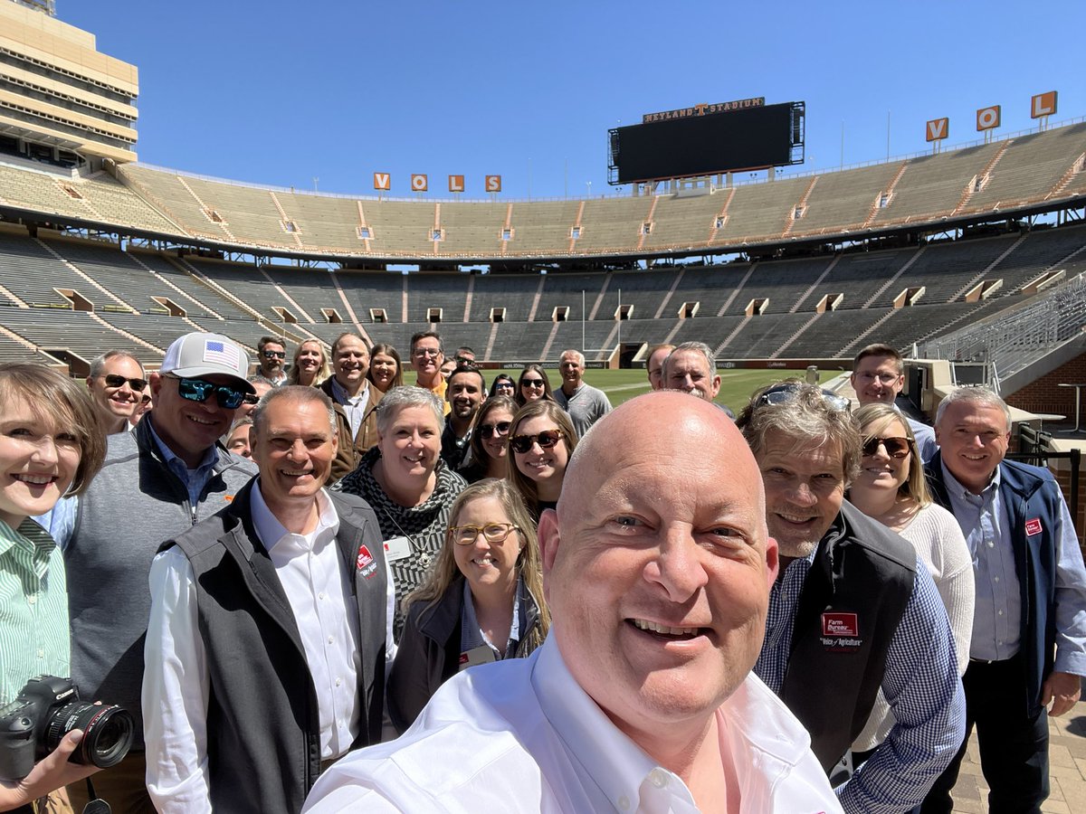 Loved talking turf (and other topics) with the @TNFarmBureau executive team today! We appreciate the partnership with the official “voice of agriculture!” 🍊