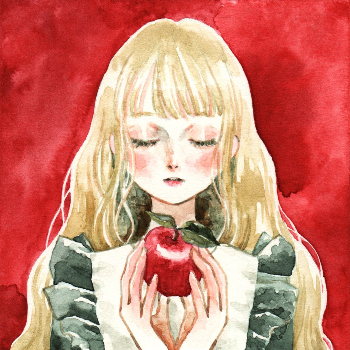 「聖なる果実#透明水彩 #watercolorpainting 」|miiiのイラスト