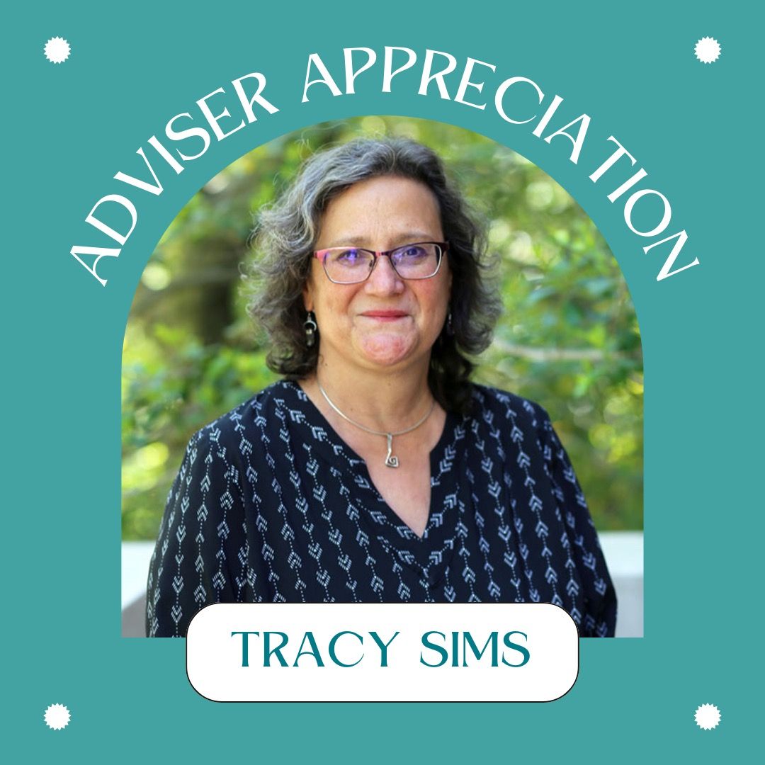 We wish our adviser, Mrs. Sims, a happy Adviser Appreciation Day! 💙