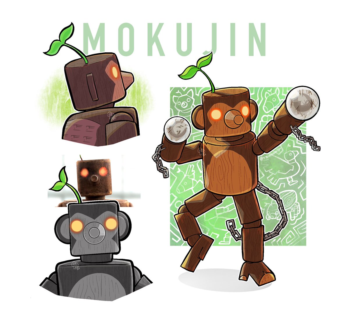 rainbow1p_'s tweet photo. [Part 55]✨ Tekken X Animal-Version🌿
#Mokujin 🌱 https://t.co/AWpOloXpJk