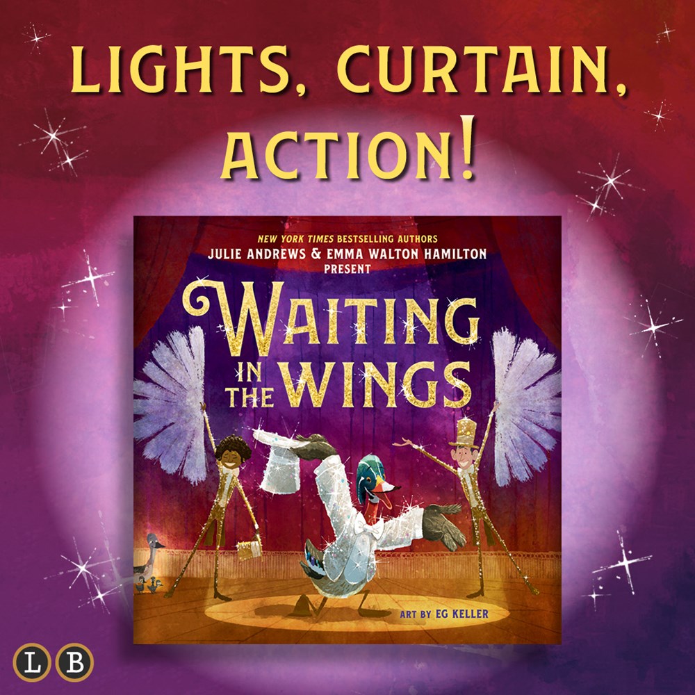 . @JulieAndrews and @ewhamilton discuss Waiting in the Wings, with illustrations by EG Keller: youtube.com/watch?v=MCqZ8e…