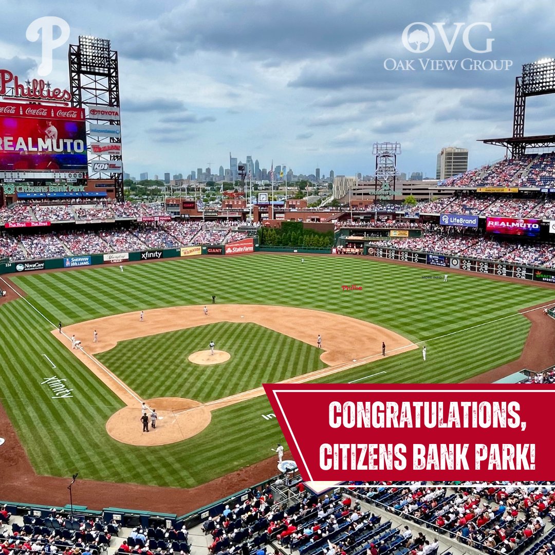 🏟️Home run for sustainability! #CitizensBankPark has knocked it out of the park with not one, but two @MLB Sustainability Awards – the Green Glove Award and the Power Pitch Award. 🥇 #EarthDay #EarthMonth #Sustainability