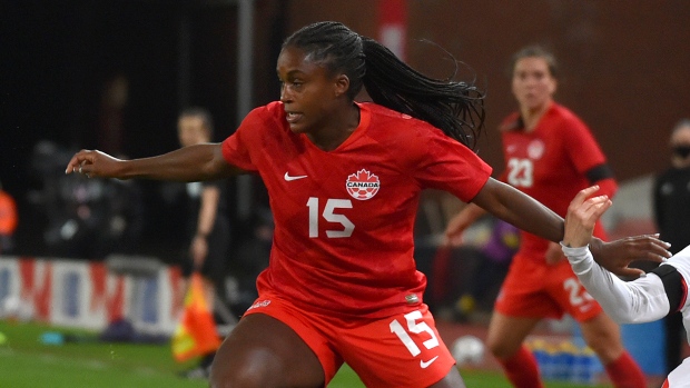 Nichelle Prince 𝙨𝙞𝙙𝙚𝙡𝙞𝙣𝙚𝙙 from 2024 SheBelieves Cup due to calf injury.

Injury Update:
Prince's calf strain occurred during Canada's W Gold Cup game against El Salvador.

'Why this could matter for you':
Calf strains often result from sudden changes in direction, a…