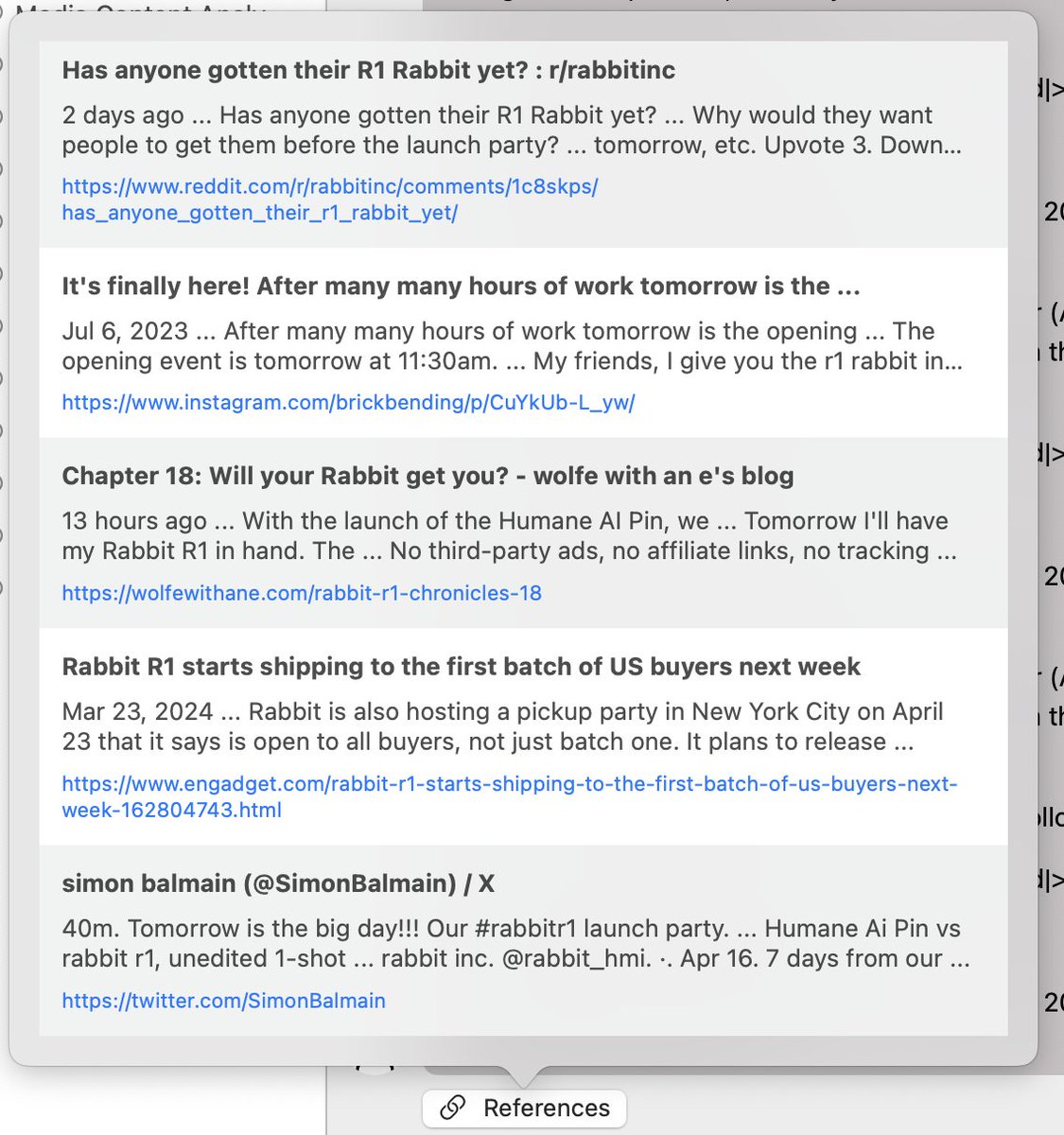 Used ollama serving llama3 70b and Google's search index to ask an LLM a question and get a response with real time web results. 

Fully offline local LLM inference with web search on top. Wild times.
