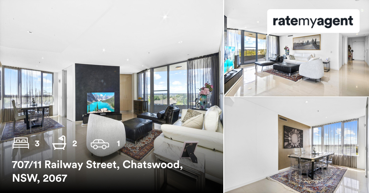 NEW LISTING!
🛌 3 🛀 2 🚘 1
📍 707/11 Railway Street, Chatswood, NSW, 2067

My latest listing in Chatswood.
rma.reviews/YFW3wLUJVWUj

Welcome to inspect as advertised or by private appointment!