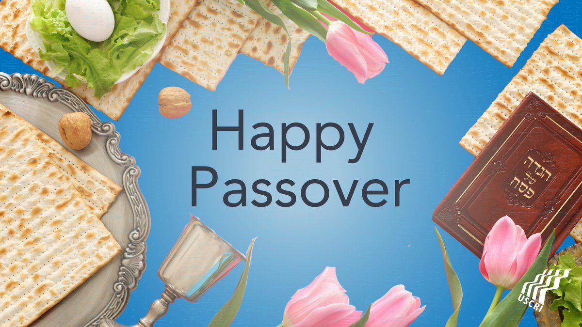 Chag Pesach samech! Wishing everyone a joyous Passover!