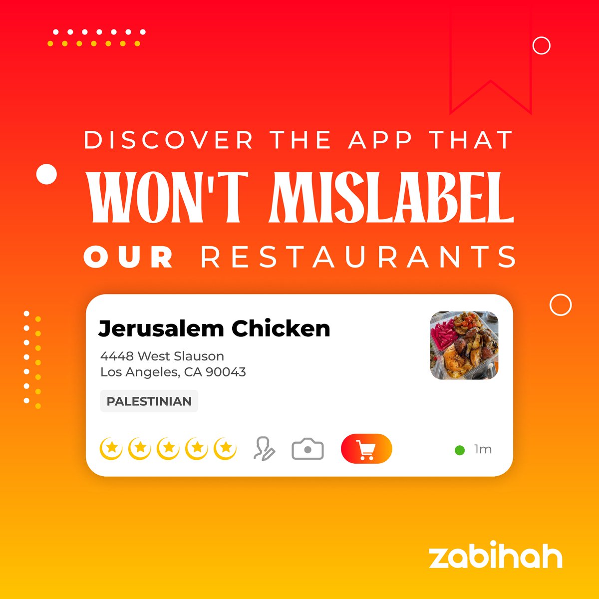 Zabihah: centered around the Muslim experience. Trust the app that will do your restaurant justice.

#zabihah #halal #muslimowned #smallbusiness #restaurant #food #halalfood #halalrestaurant #discoverhalalfood #halalmenu #halalapp #findhalalfood #halalfoodapp #zabihahapp