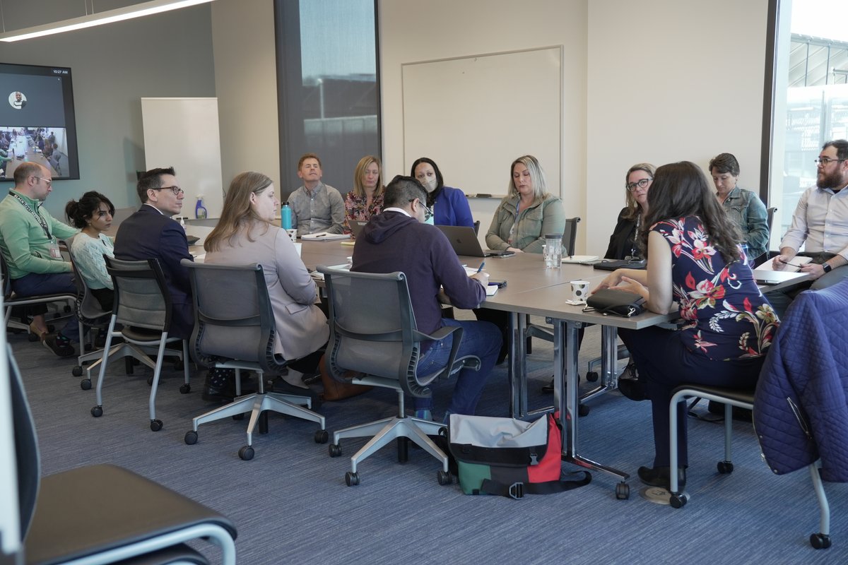 OHA Director Dr. Sejal Hathi is on the road again, with the Portland metro area the focus of her fourth regional visit. Dr. Hathi met with partners from local public health and mental health agencies to learn about the challenges they are facing in communities.