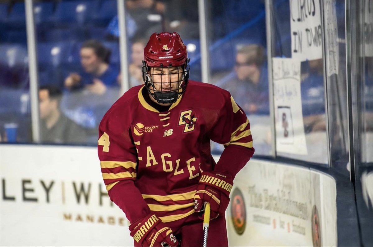 From this past weekend, Devils 22nd 4th Rd pick Charlie Leddy has transferred from BC to 2022-23 National Championship winner Quinnipiac. After a solid freshman year, Leddy saw himself as a 7th D for BC this season. Hope he gets big minutes next year in Connecticut. #NJDevils