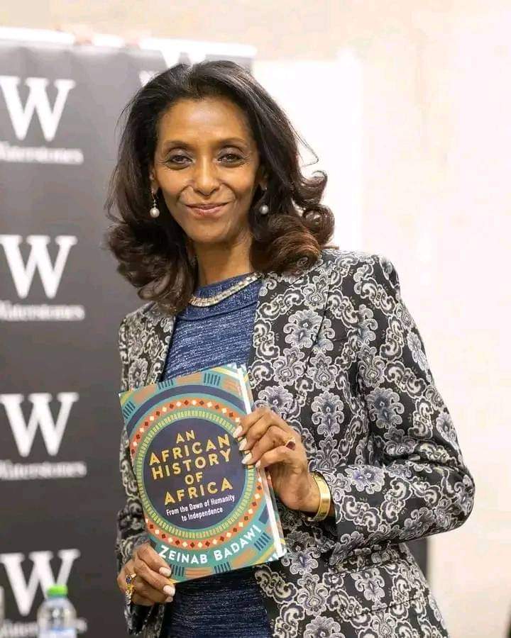 A seasoned journalist of Sudanese descent, Zainab Badawi launches a book on the history of Africa as told by Africans: “An African History of Africa” Proud of you!