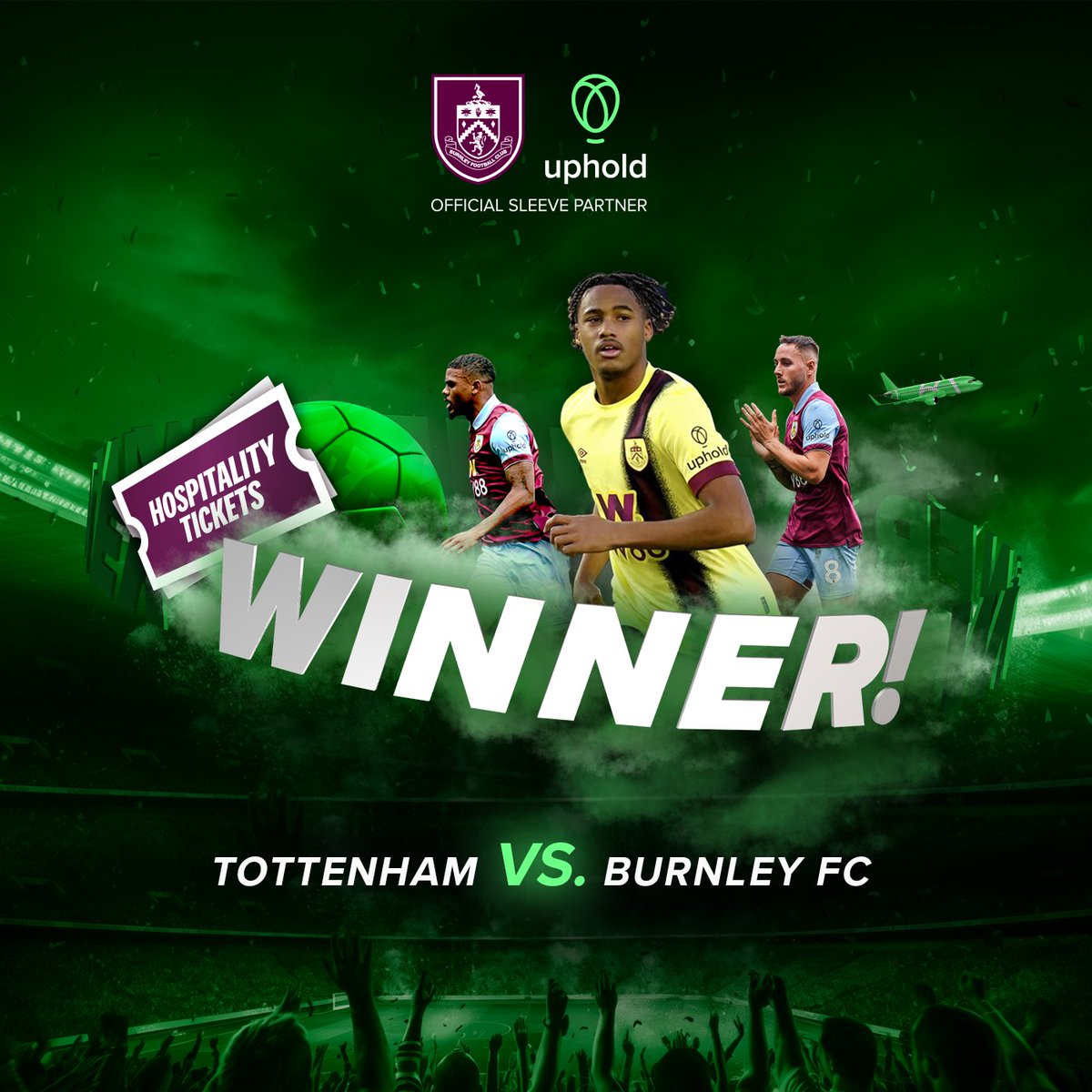 🎉🏆Congratulations to David! 🏆🎉 You’re all set for your London adventure. Two hospitality tickets at @SpursStadium await! Thanks to all that participated. Stay trading, and who knows? The next adventure we announce could be yours! #TottenhamvsBurnleyFC #TOTBUR #Uphold