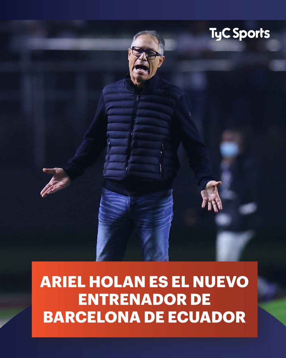 🇪🇨🇦🇷 HOLAN ES EL NUEVO ENTRENADOR DE BARCELONA DE ECUADOR El extécnico de Independiente fue contratado para dirigir al conjunto ecuatoriano, que el último viernes había despedido al uruguayo Diego López. El acuerdo al que llegó con el equipo de Guayaquil incluye un contrato por