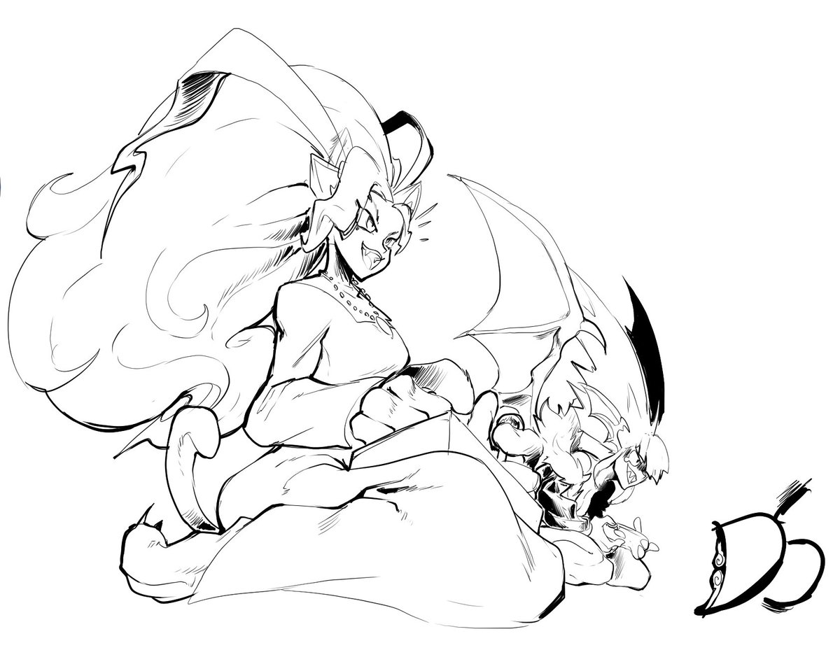 Darkstalkers sketch