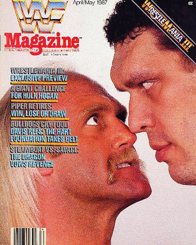 #WWFMagazine #HulkHogan #AndreTheGiant #ProWrestling #Wrestling #WWE #ProWrestlingLegends #OldSchoolProWrestling