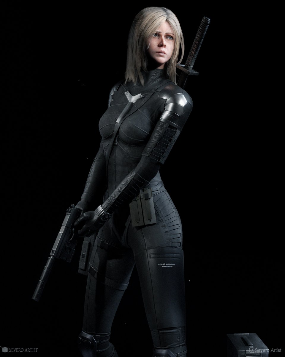 DiegoSeverox's tweet photo. Raiden - Metal Gear Solid 2 Fanart  

#Blender #3DModel #MetalGearSolid #b3d #3d https://t.co/GV0OMemEYX