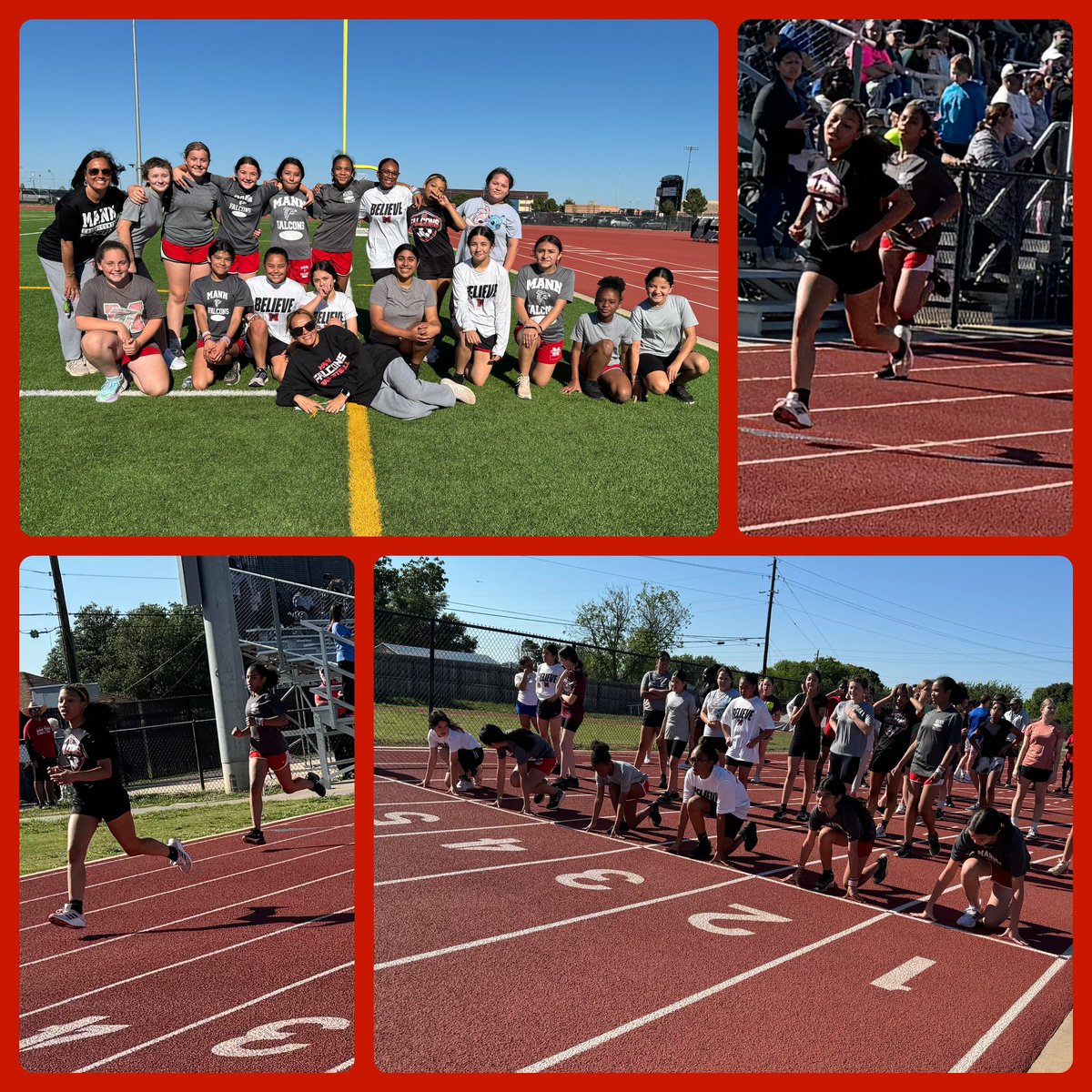mann_girls's tweet photo. It was great watching our 6th Grade Pre-athletic girls compete today at the 6th Grade Track Meet. We are looking forward to seeing all the great things these young ladies are going to do next year!  #futureladyfalcons #goodthingsarecoming https://t.co/w1XB7idGWl