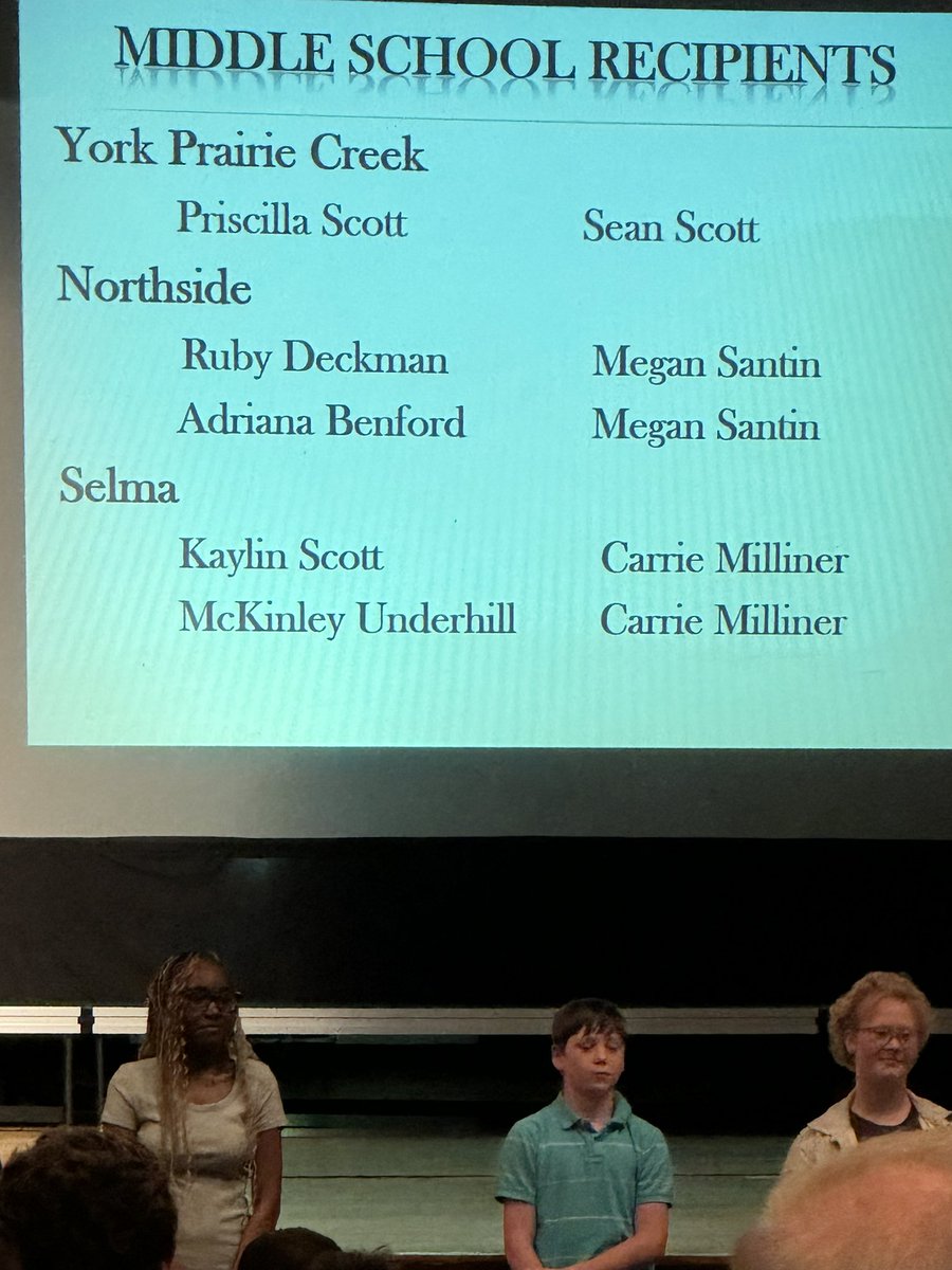 Congratulations to our Integrity Essay winners this year at @Selma_MS_Braves. So proud of you both!#LPSelma