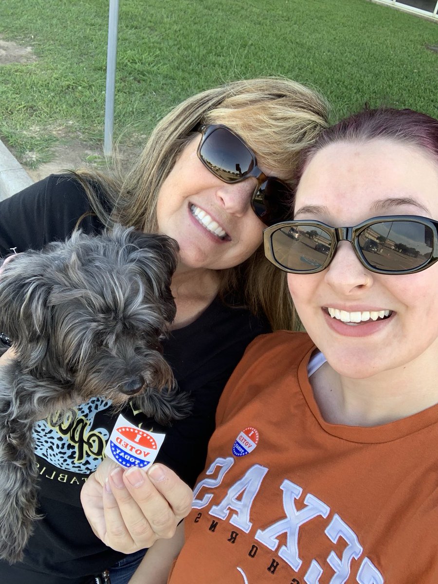 Doing my civic duty. Katy ISD school board election.