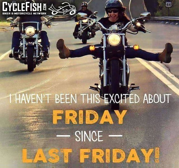 The Weekend is upon us

➡️Let's Ride!

Find your next ride at CycleFish.com

#bikers #bikenight #bikeride #bikerally #motorcycles #twowheels #bikerlifestyle #cyclefish