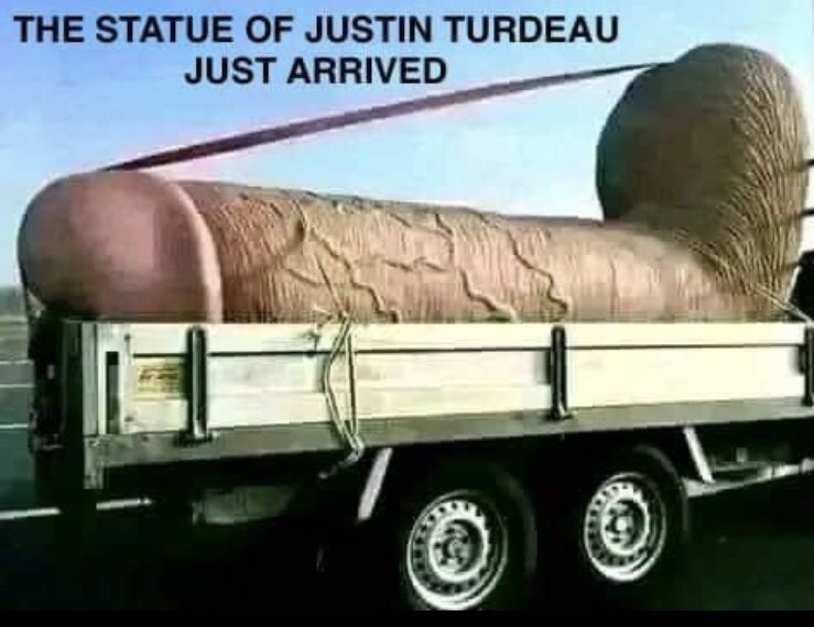 It’s coming! King Trudeau has decided on a statue instead of an official portrait…… I vote they erect it in Quebec somewhere