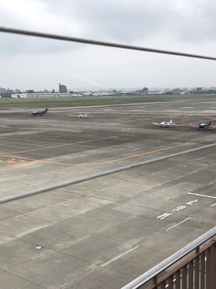 恐らく四半世紀ぶりくらいに県営名古屋空港にやってきました✈️

推しごとではなくお仕事です🫡