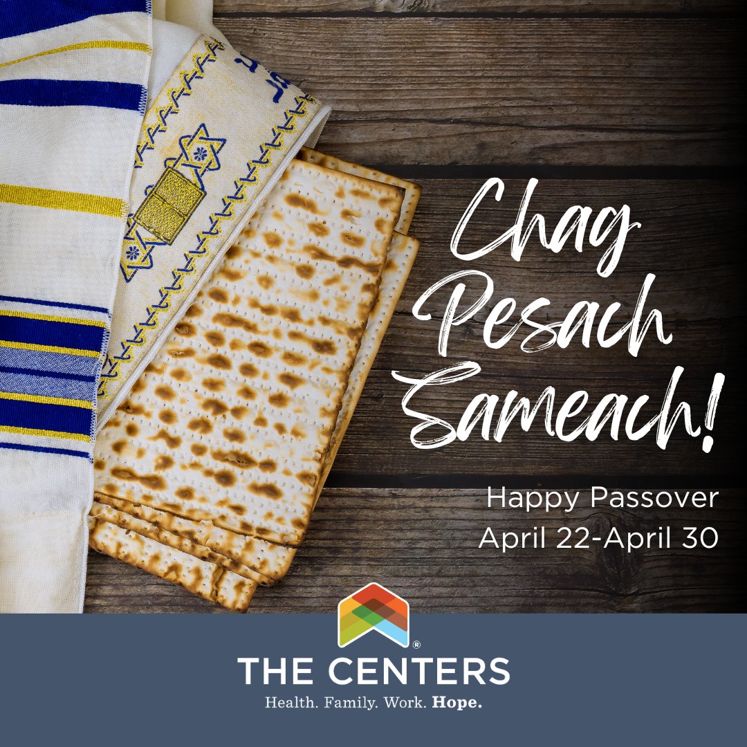 Wishing all those who celebrate a Happy Passover! May your holiday be full of blessings and happiness. Learn more about how The Centers fights for equity in our community at thecentersohio.org/impact.