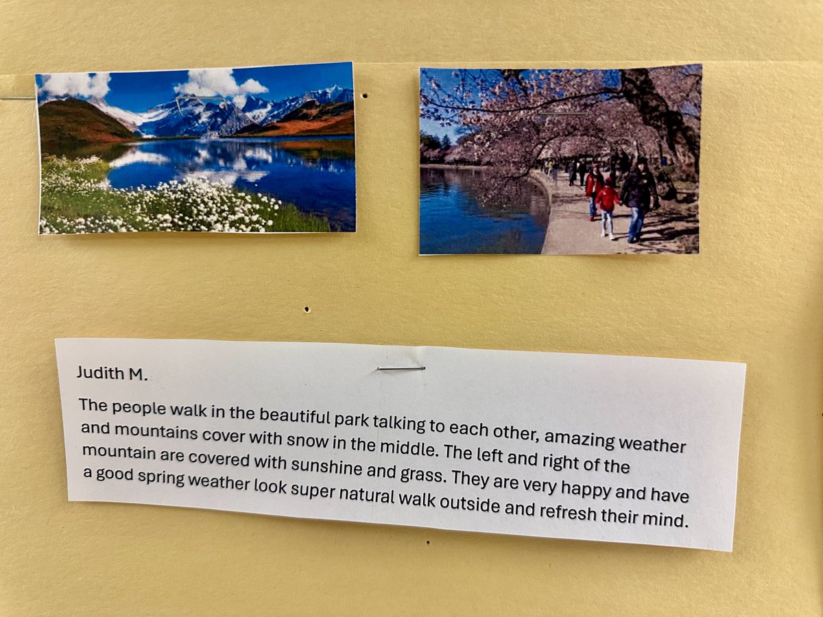 A recent class lesson included imagining stories based on photos. Here a few that felt like spring and some of the many aspects we celebrate of nature. 

#AdultLiteracy #EarthDay
