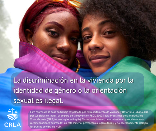 #FairHousingMonth Call us at 1 (800) 337-0690 if you have experienced discrimination based on your gender identity or sexual orientation. #MesDeViviendaJusta Llámenos al 1 (800) 337-0690 si ha experimentado discriminación debido a su identidad de género u orientación sexual.