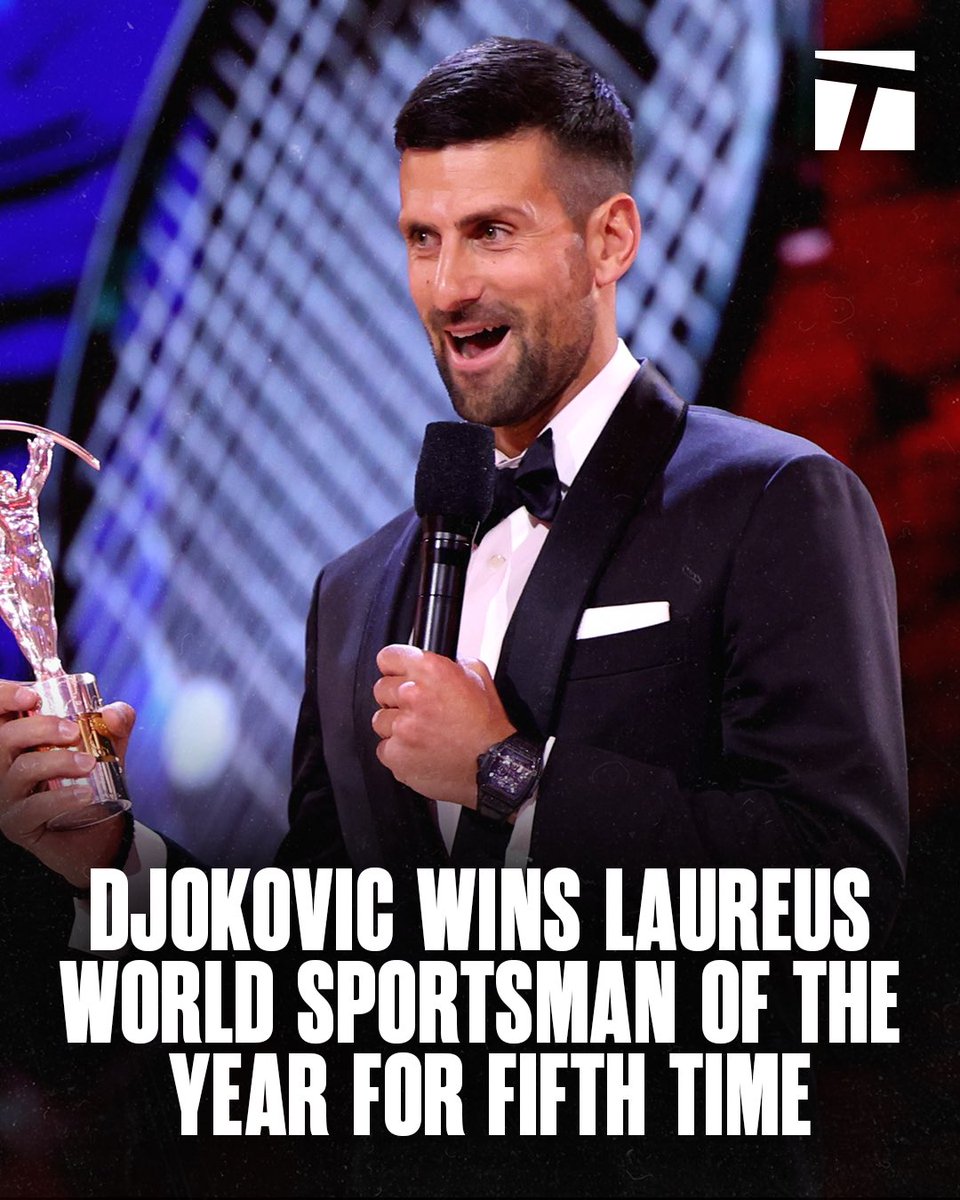 Another trophy for @DjokerNole. 👏