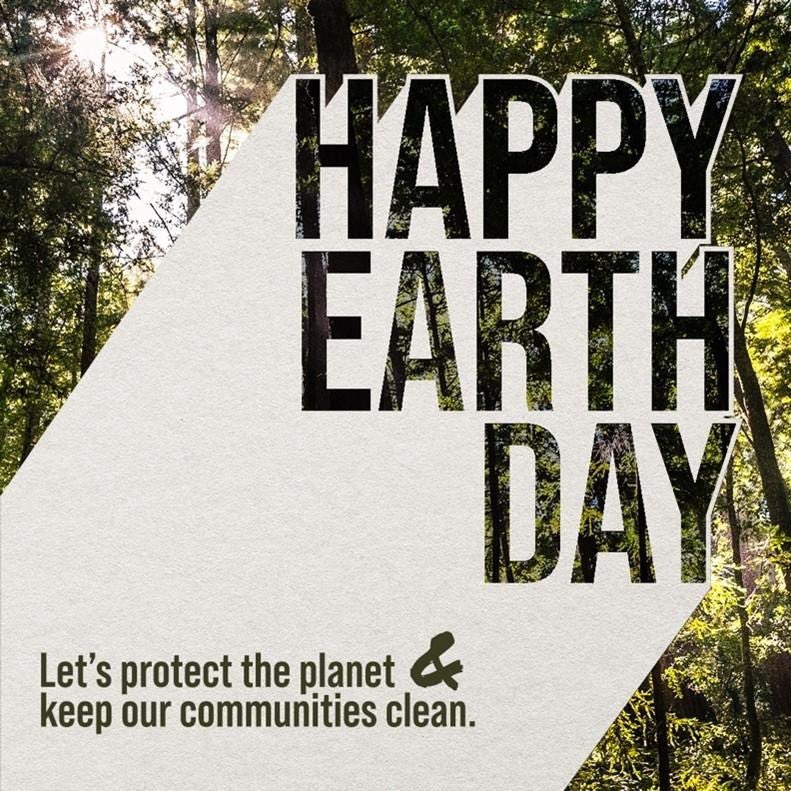 Happy Earth Day! I'm proud to have helped pass the Inflation Reduction Act into law, which included the largest investment in history to help us combat climate change. I will continue working to reduce pollution, lower emissions and protect planet Earth.