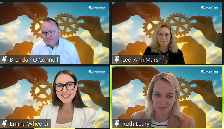 Thank you to Ruth Leary from AgriZero, Lee-Ann Marsh (AGMARDT) and Emma Wheeler (TrustCodes) joining us on the Members Only webinar today.

So many topics including tech adoption ("farmers are looking for solutions, not tech"), investment opps, data etc..