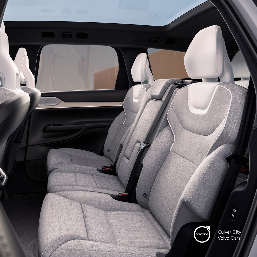 Inspired by the Scandinavian living room, the #EX90 cabin showcases a modern, luxurious and uncluttered interior design with high-quality Nordico or Wool Blend upholstery options. We can't wait!

#VolvoCarsUSA #CulverCityVolvo