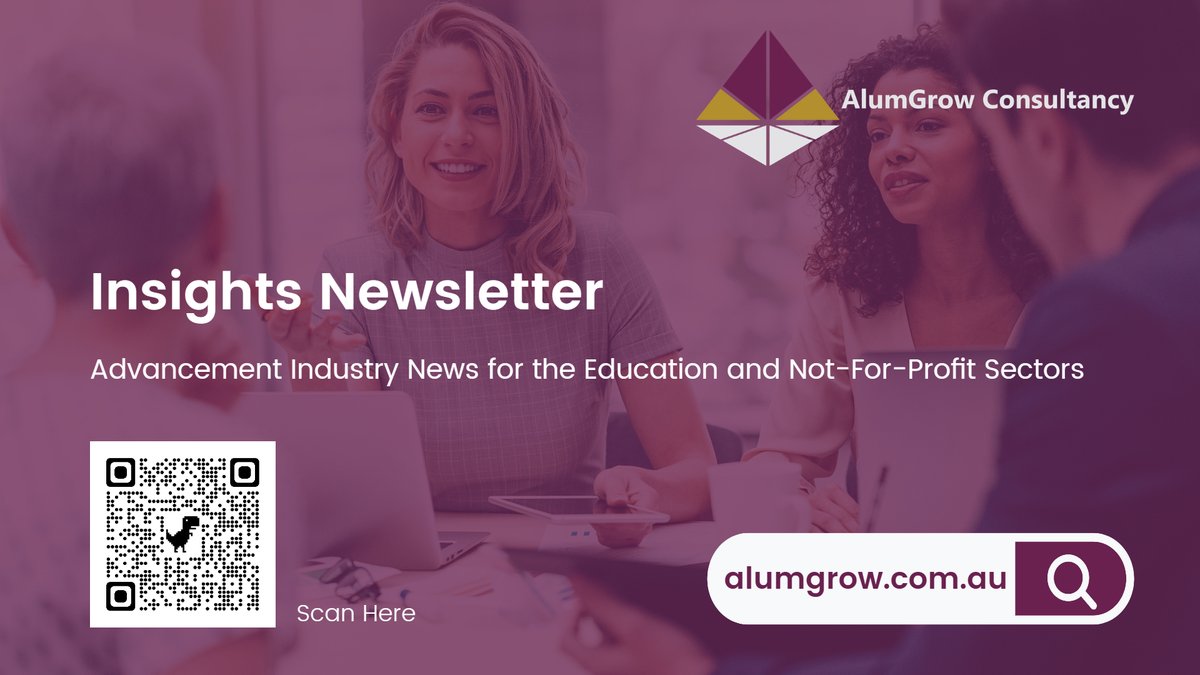 🔍 Dive into our April AlumGrow Insights Newsletter! 🔍

Unlock exclusive insights to propel your organisation's advancement journey here: linkedin.com/pulse/alumgrow…
#Education #Advancement #Coaching #AlumGrowInsights #Nonprofits #AprilNewsletter