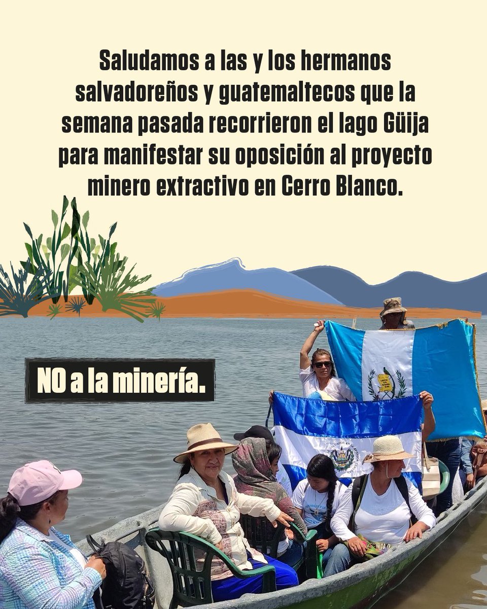 Esperamos que el Gobierno de Guatemala, MARN y MEM resuelvan este caso que tiene a millones de personas guatemaltecas, salvadoreñas y hondureñas en peligro. ¡Asunción Mita ya dijo NO a la minera en Cerro Blanco propiedad de Bluestone Resources! #díadelatierra #NOalaminería