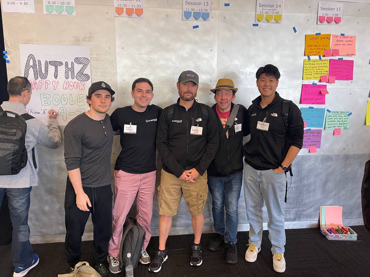 AutonomysNet's tweet image. The Subspace Team was at the 38th Internet Identity Workshop to learn from some of the best in the space and share conversations on what we're ideating 🚀