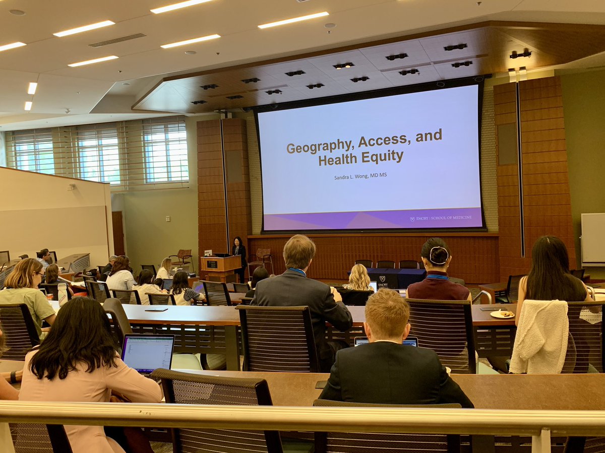 Georgia_CTSA's tweet photo. 🩺Join us today until 3:00 PM for symposium &amp; networking @EmoryRollins: 10th Annual Health Services Research Day. Excellent #RuralHealth #HealthEquity featured talk by @sandralwong, MD, MS, Dean of @EmoryMedicine

 #HSRDay24  #CTSAProgram 
ℹ️Info: https://t.co/07JmraB1yO https://t.co/fvncEpYpnN