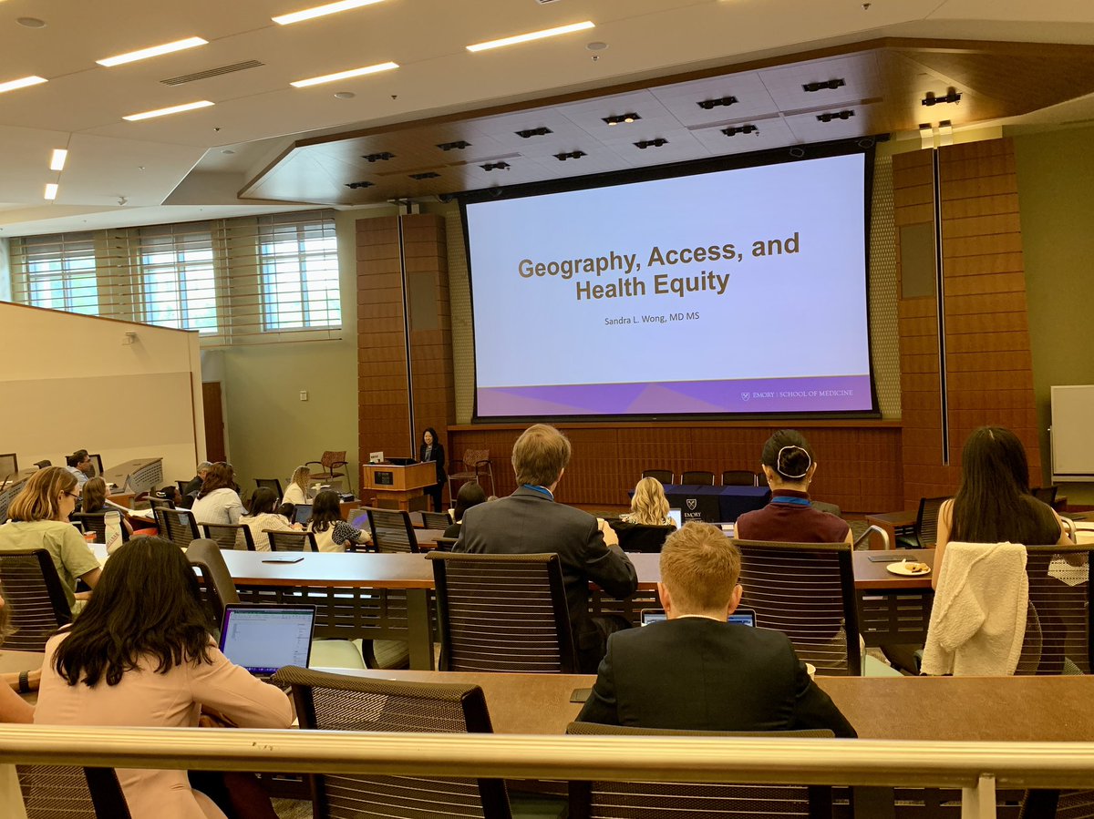 🩺Join us today until 3:00 PM for symposium & networking @EmoryRollins: 10th Annual Health Services Research Day. Excellent #RuralHealth #HealthEquity featured talk by @sandralwong, MD, MS, Dean of @EmoryMedicine

 #HSRDay24  #CTSAProgram 
ℹ️Info: georgiactsa.org/research/cmdts…