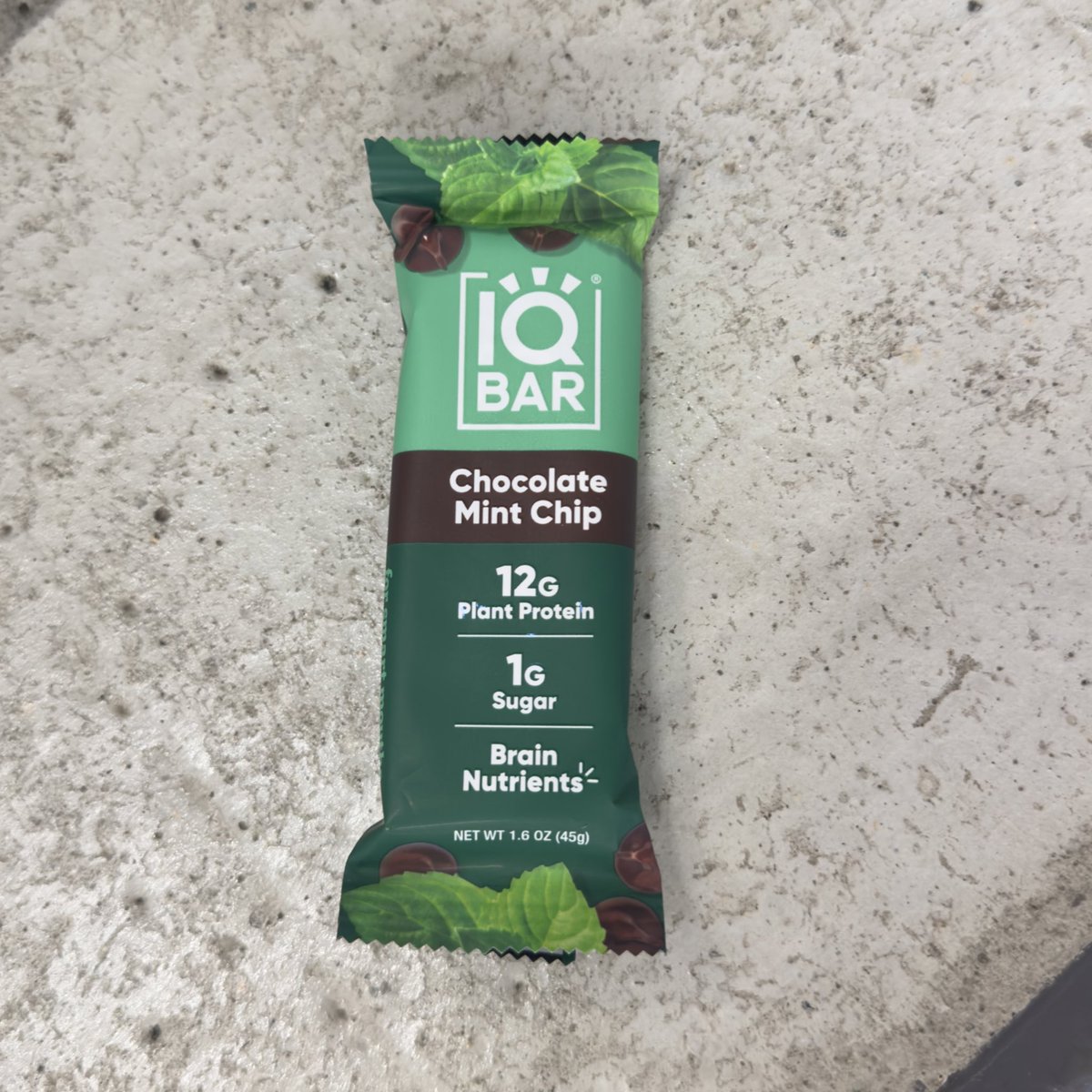 Super tasty…Chocolate Mint Chip @eatiqbar