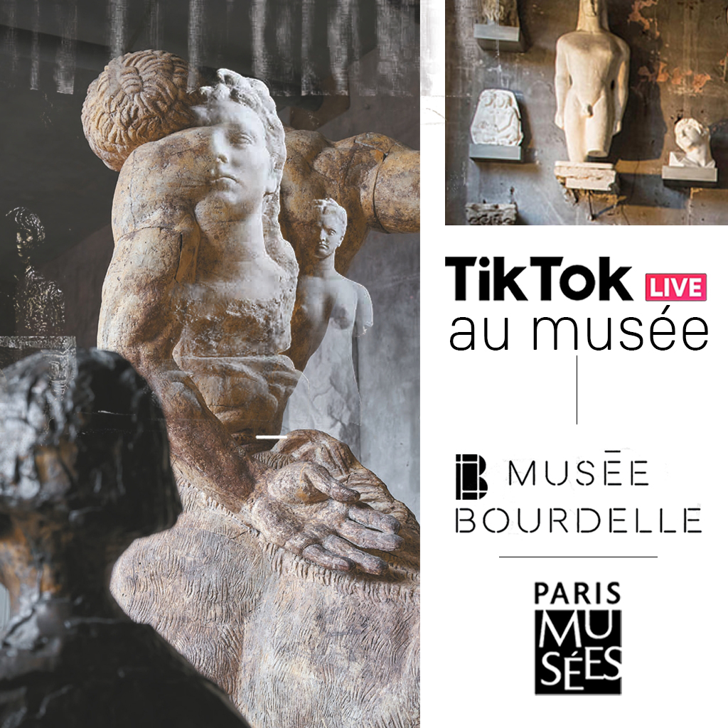 | PARIS MUSEES EN LIVE J-4 | 🎥🔴 ✨ Rendez-vous ce lundi 13 mai à 18h30 pour un #live en direct du musée Bourdelle ! Venez découvrir cet atelier musée magique ! Le lien d’inscription est ici : bit.ly/4b8gZIH