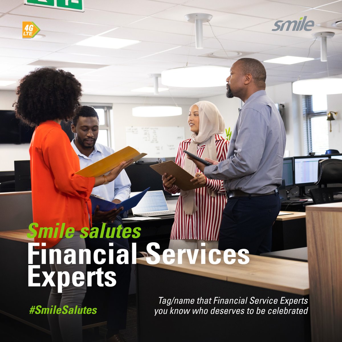 Smile Salutes the calculative tenacity of the Financial Services Experts today

Tag any Financial Service Expert that you know who deserves to be   celebrated.

Highest nominations by reactions wins a special gift. Smile
 
#Smile #SmileSalutes #workersday #celebrate