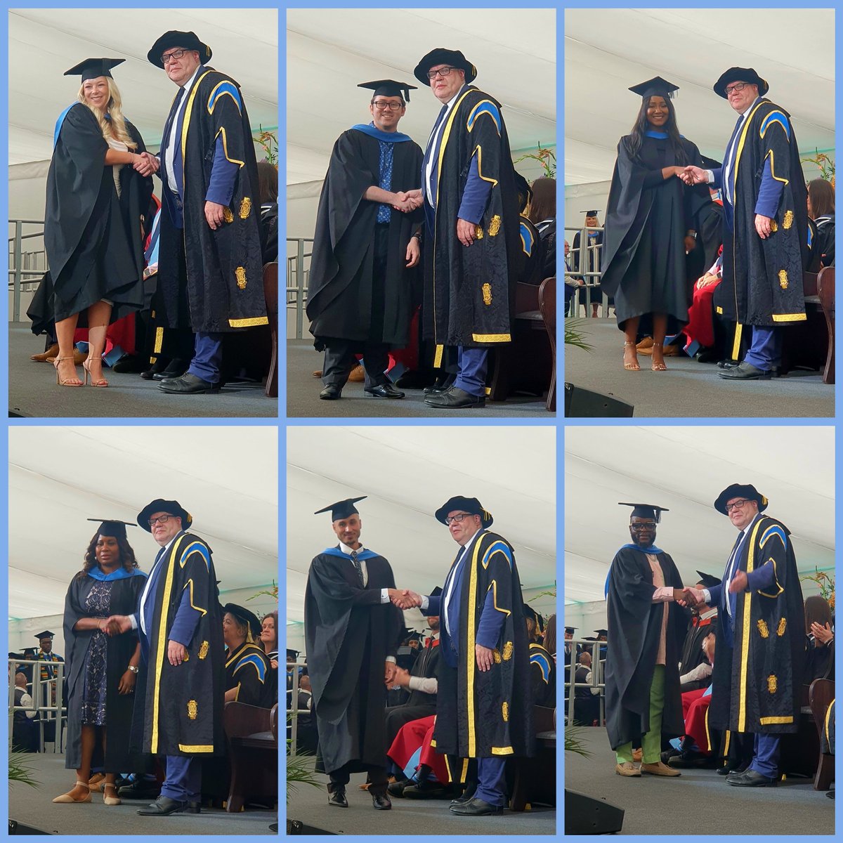 Just a couple of the many pictures taken so far today from the 1pm ceremony #UONGrads. What a great atmosphere in celebration of these amazing nurses and cohort of #Aspire students 👏 #partnership @StAndrewsCare @UniNhantsFHES @UniNorthants @UniNhantsNurse