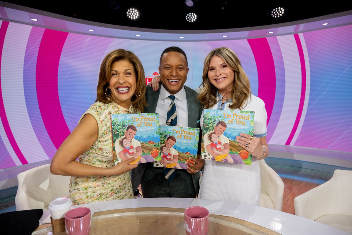 ‘I’m Proud of You’ is out TODAY! 📚 You can grab a copy at HC.com/CraigMelvin.