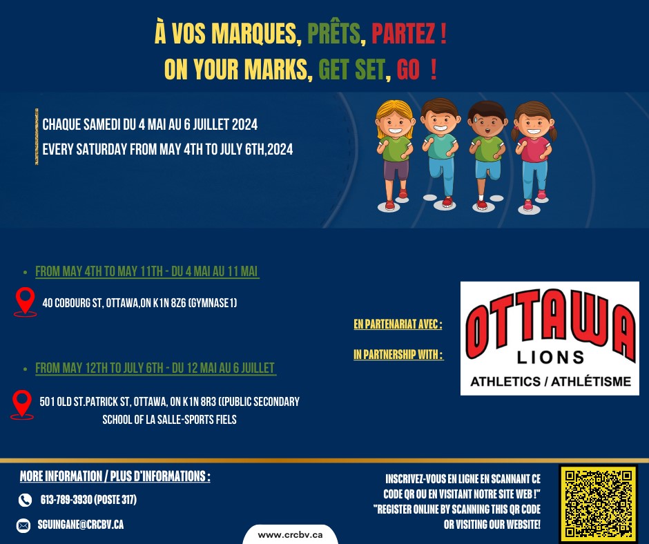 Prêt à vous entraîner aux heures les plus excitantes de la journée ? Rejoignez-nous pour notre programme d'athlétisme de printemps-été ! Des séances palpitantes vous attendent les mardis et jeudis soirs, ainsi que les lundis pour nos jeunes athlètes. Venez vous entraîner avec…