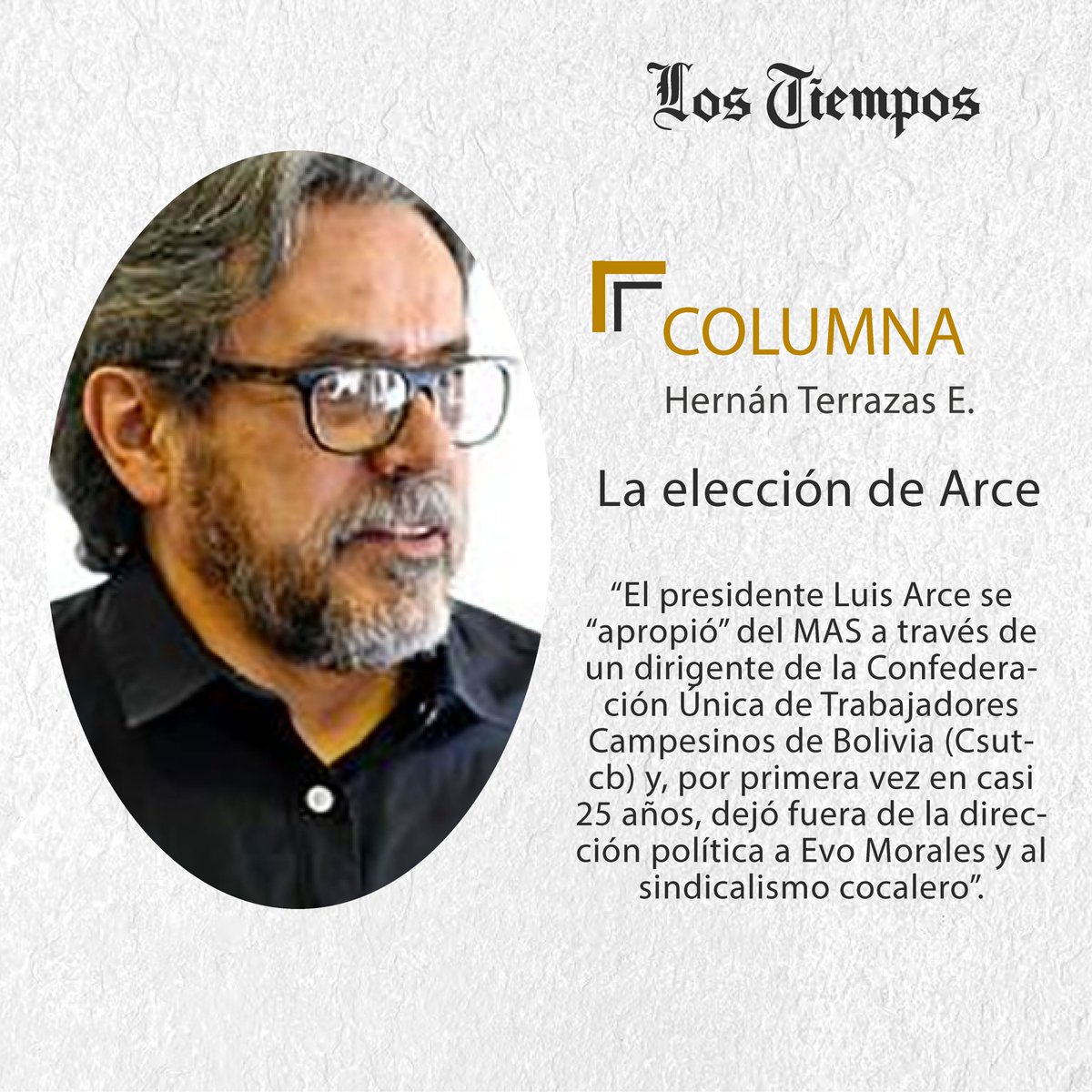 #LTColumna #Puntos de Vista
Lea la columna de Hernán Terrazas E.
👉 tinyurl.com/mr2pakdb