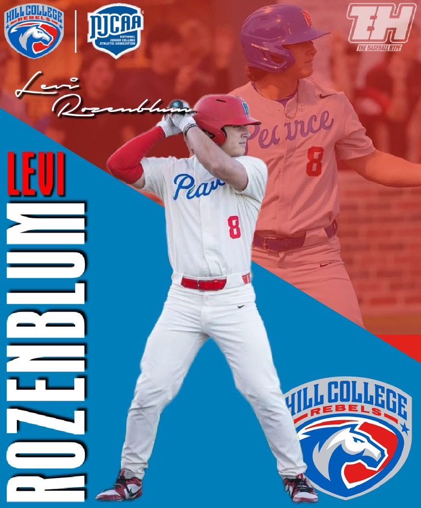 Excited to announce my commitment to Hill College. I want to thank all my coaches, teammates, and my family for pushing me to chase my dreams! Go Rebels!🔵🔴 #jucobandit #d1juco