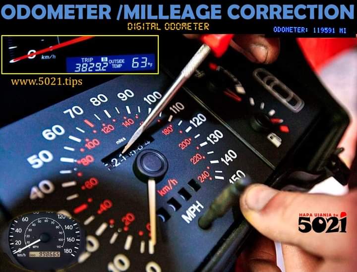 #App shows memory with #mileage data, load data, type in the correct mileage digits, finish🤷‍♀️! 
#HapaUjanjaTu for both Flash and or EEPROM memory

5021.tips/ujanja/odometer

👆 
#MileageCorection #usedcar #cartips #OdometerCorrection 
#Autorepairs #AutoHacks #5021Tips #autodealer