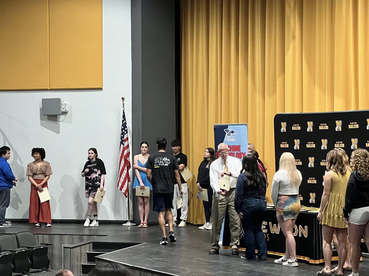 CTE signing day! Recognizing our Railers for their efforts in classes, internships, jobs in the community &amp; plans for using their pathway experiences!