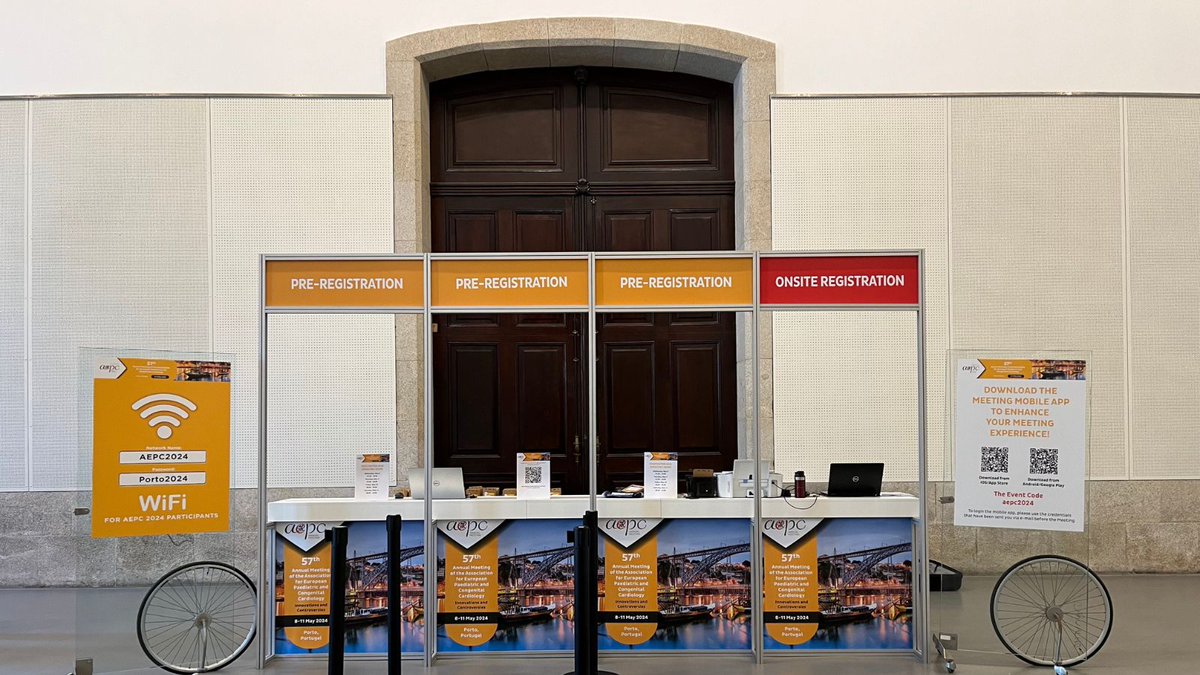 🇵🇹 Are you already in Porto for #AEPC2024? You can claim your name badge from the registration desk on Wednesday, 8 May, between 07:30 and 18:00 to avoid waiting in line the following day (please make sure to have your registration ID number with you).